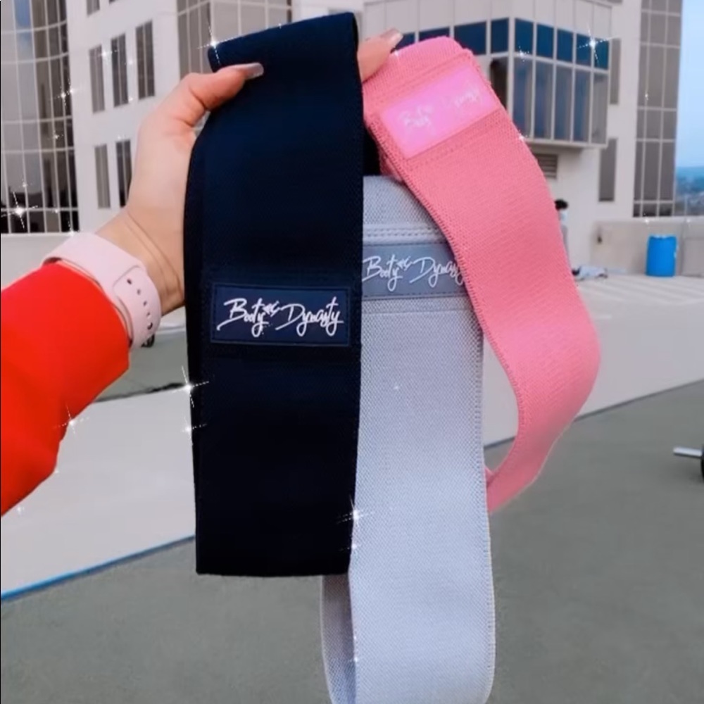 Booty Bands set of 3 with diff resistance levels